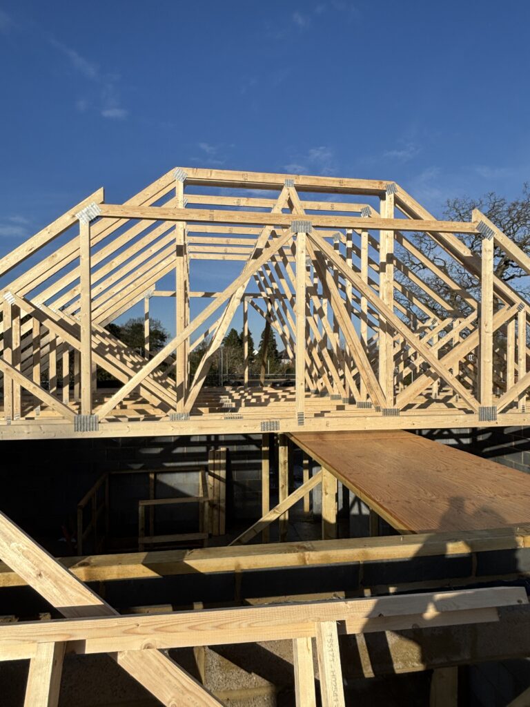 new build truss roof