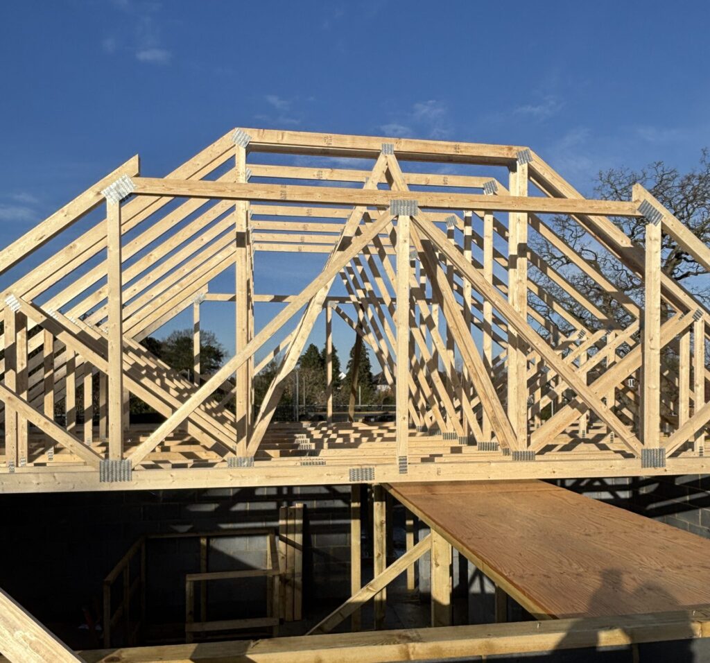 new build truss roof