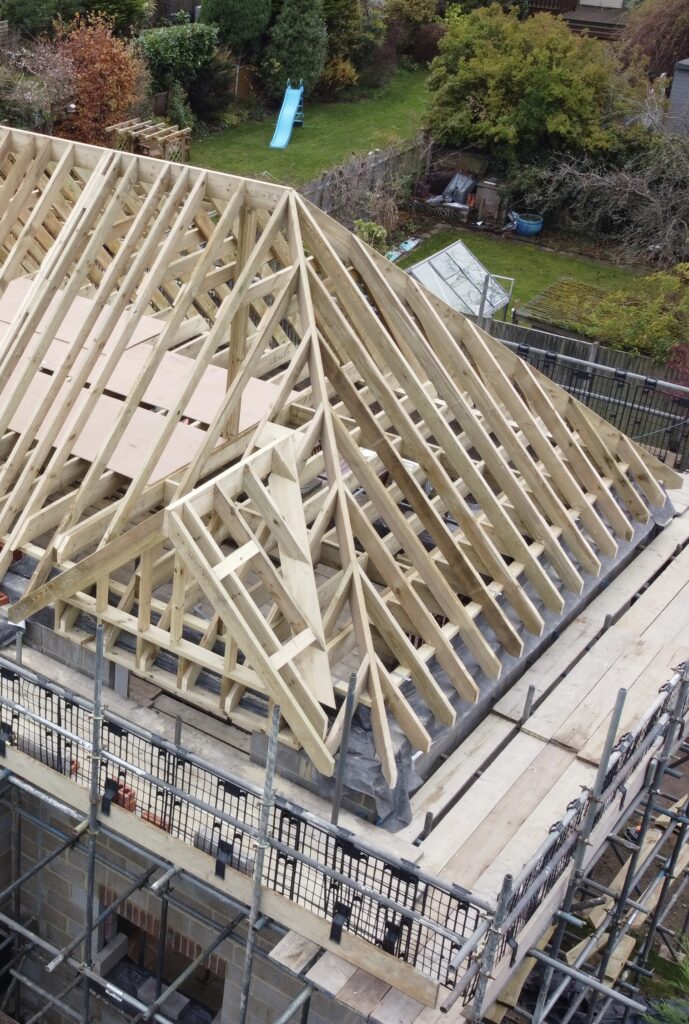 hand cut roof