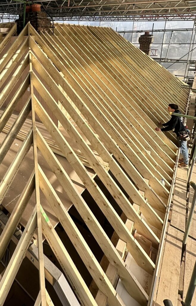 timber frame loft conversion in Sevenoaks