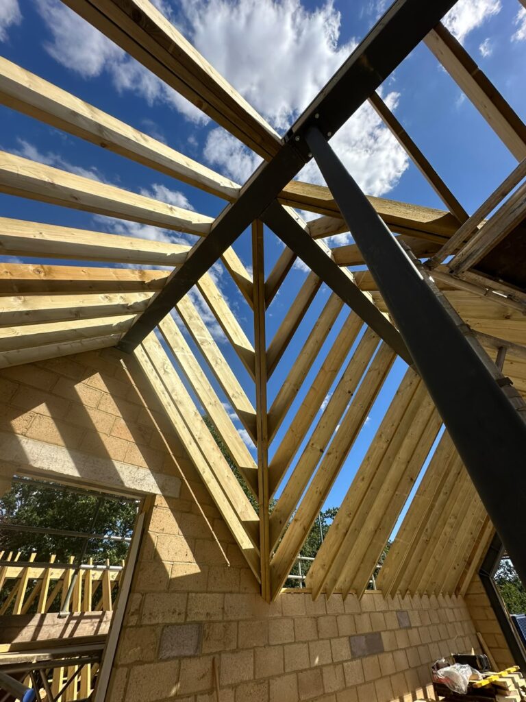 hand cut roof